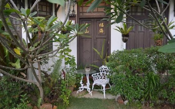 Une jolie guesthouse à Melaka (Malaisie)